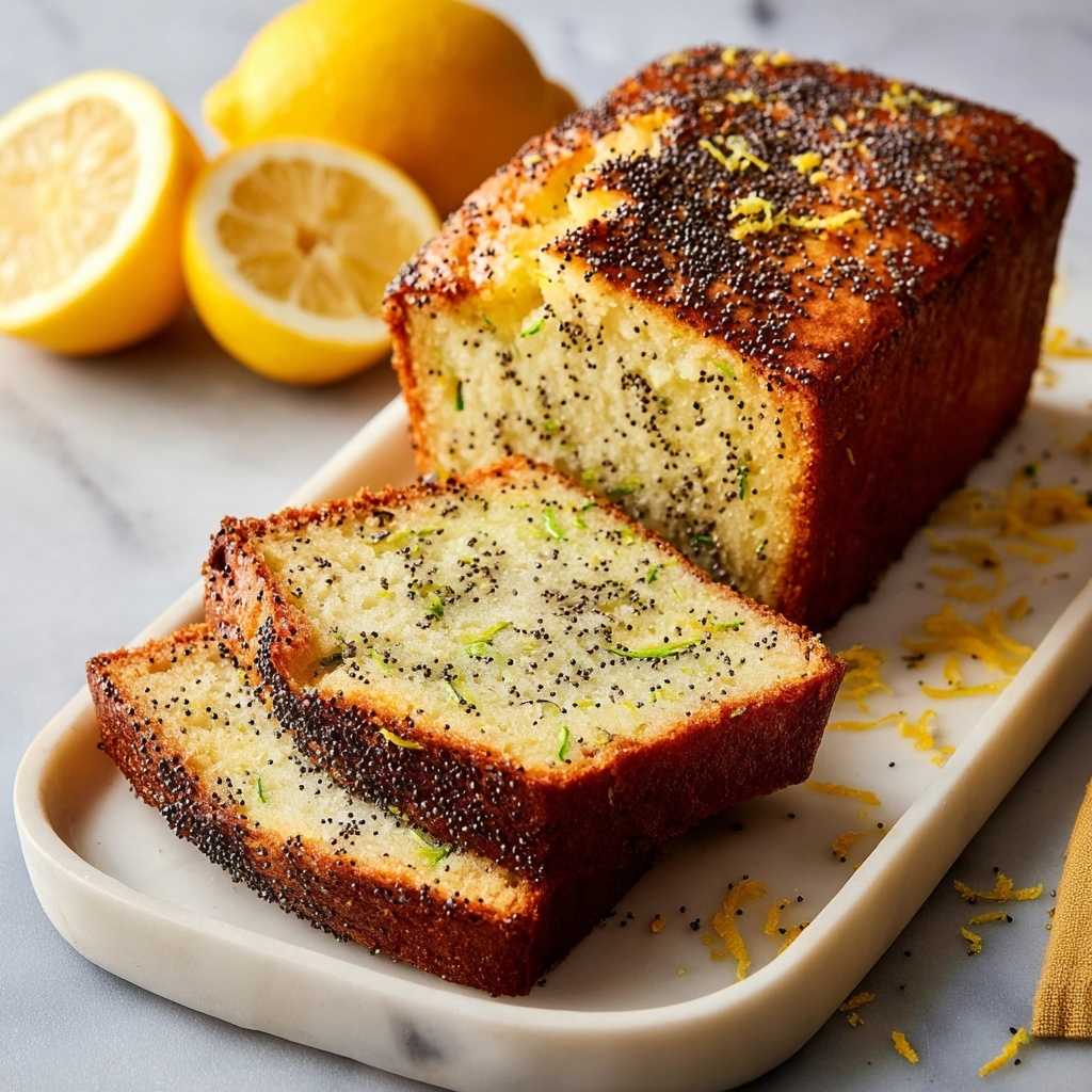 Lemon Poppy Seed Zucchini Bread Recipe - Recipe Image