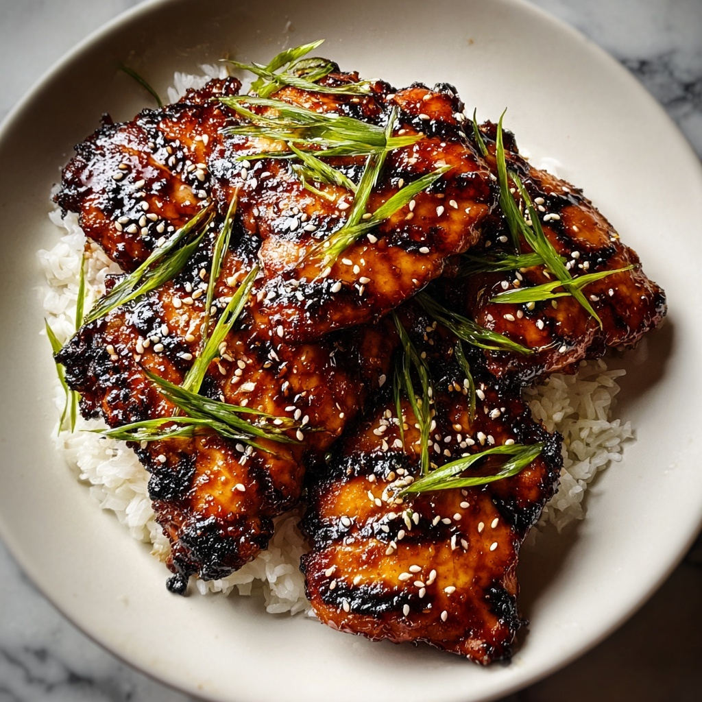 Grilled Spicy Teriyaki Chicken Recipe - Recipe Image