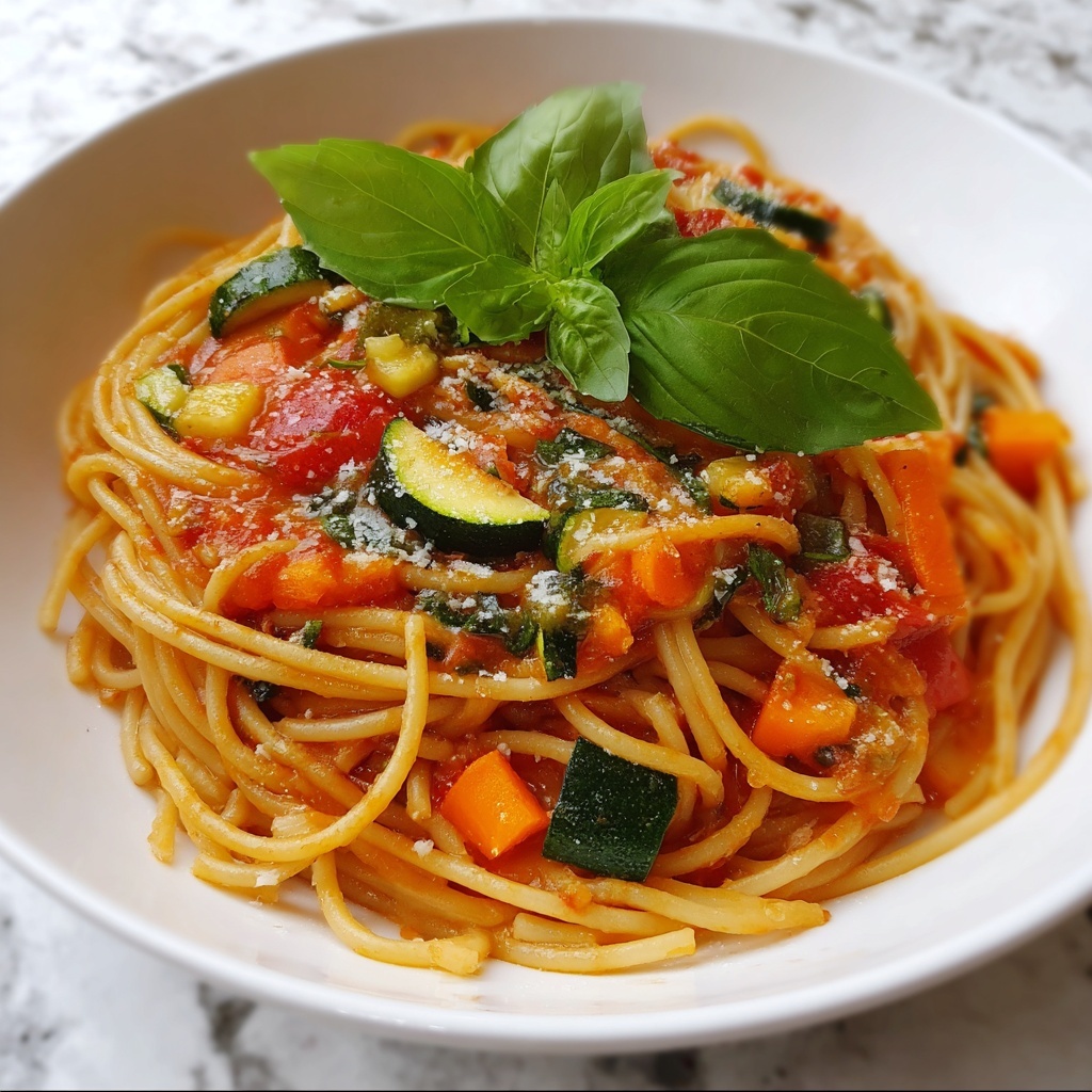 Hidden Vegetable Pasta Recipe - Recipe Image