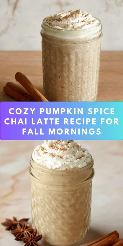 Pumpkin Spice Chai Latte Recipe - Recipe Image