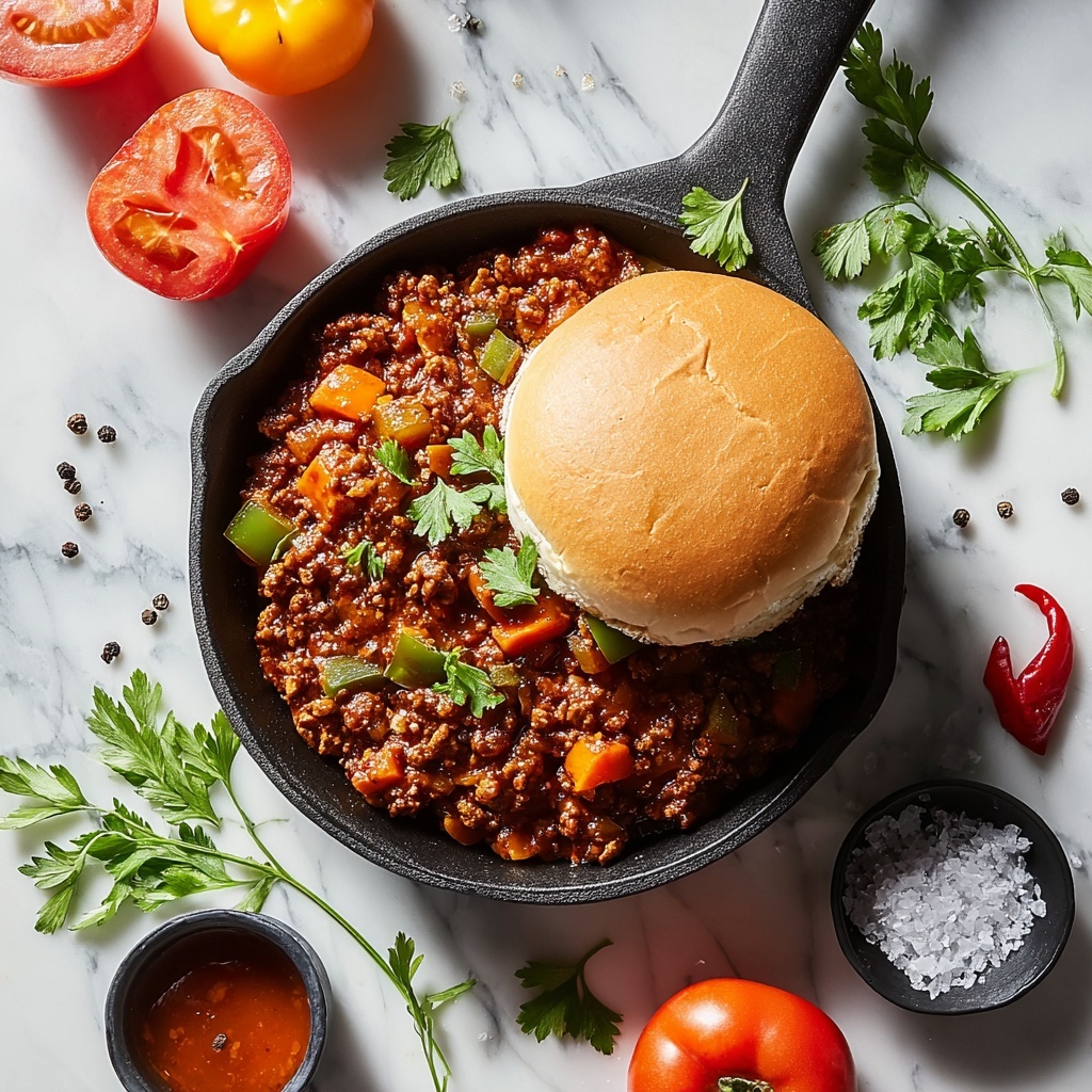 Steakhouse Burger Sloppy Joes Recipe - Recipe Image