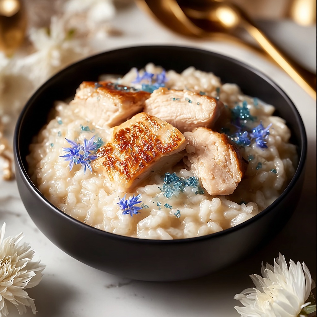 Creamy Chicken and Rice Recipe - Recipe Image