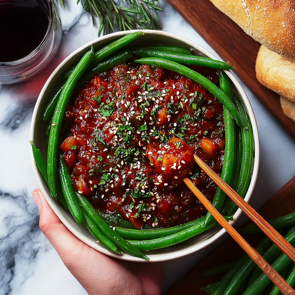 Gochujang Green Beans Recipe - Recipe Image