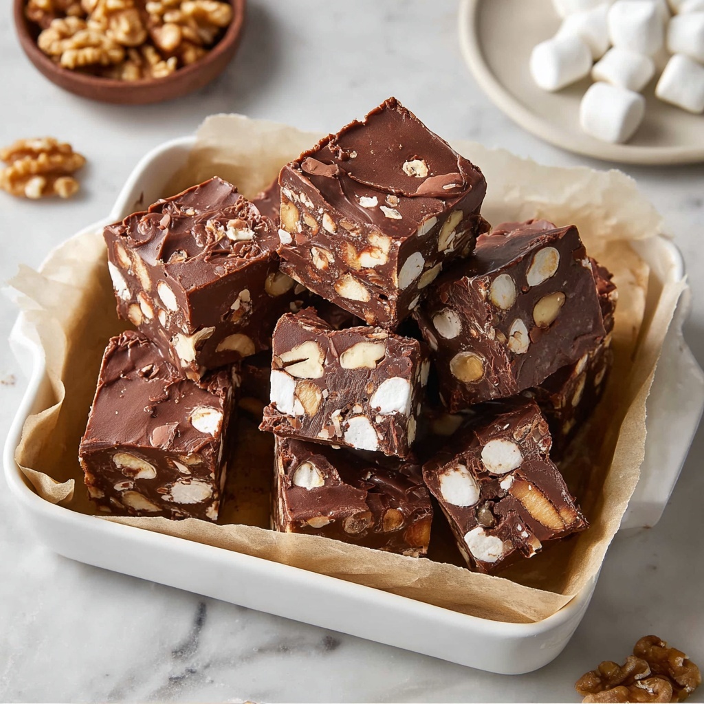 Rocky Road Fudge Recipe - Recipe Image
