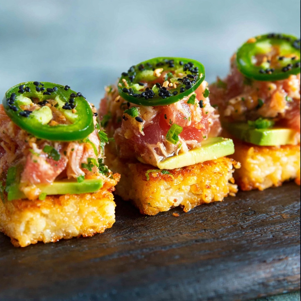Crispy Rice with Spicy Tuna (Nobu Copycat) Recipe - Recipe Image