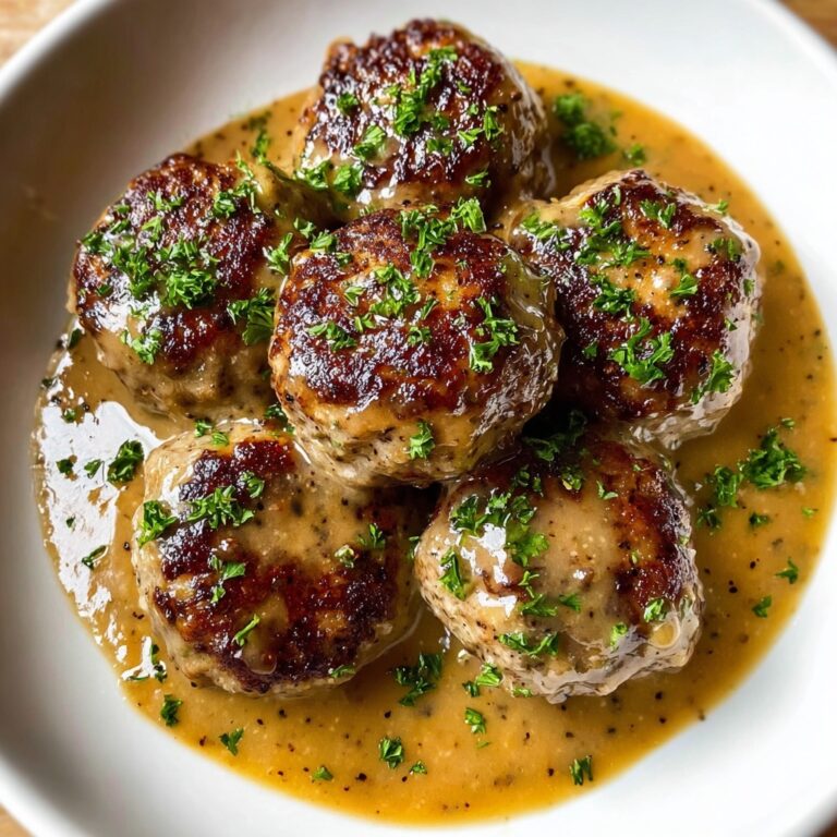 Stuffed Meatballs in Guinness Gravy Recipe
