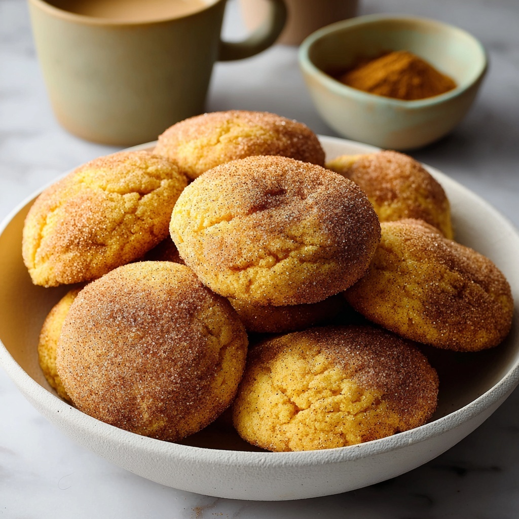 Pumpkin Snickerdoodle Cookies Recipe - Recipe Image