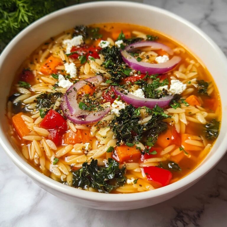 Mediterranean Orzo Soup Recipe