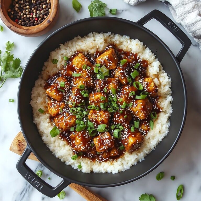 Honey Garlic Crispy Tofu Recipe