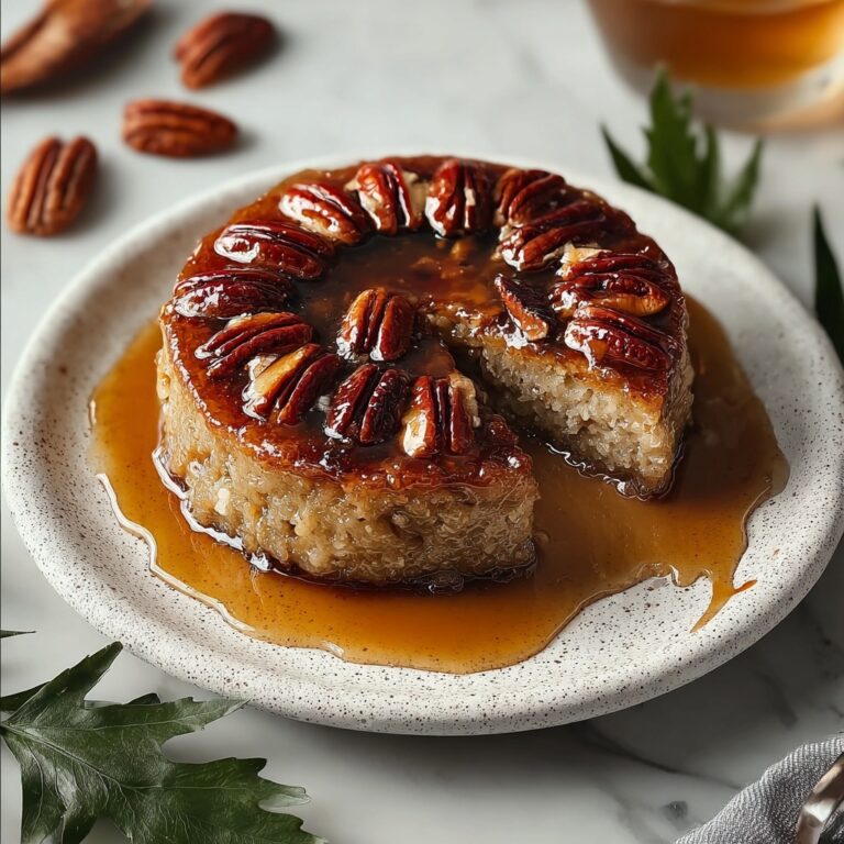 Pecan Upside Down Cake Recipe