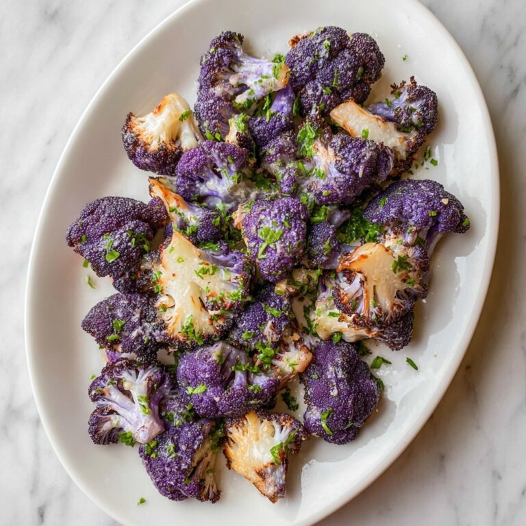 Roasted Purple Cauliflower Recipe
