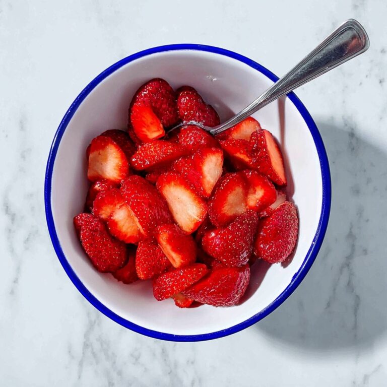 Orange Blossom Water Strawberries Recipe