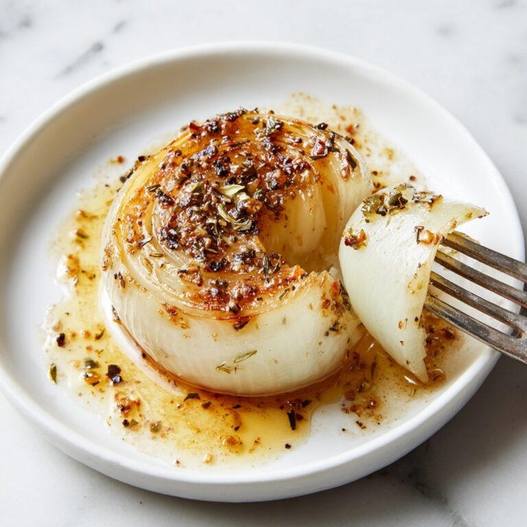 Baked Spiced Onion Boat Recipe