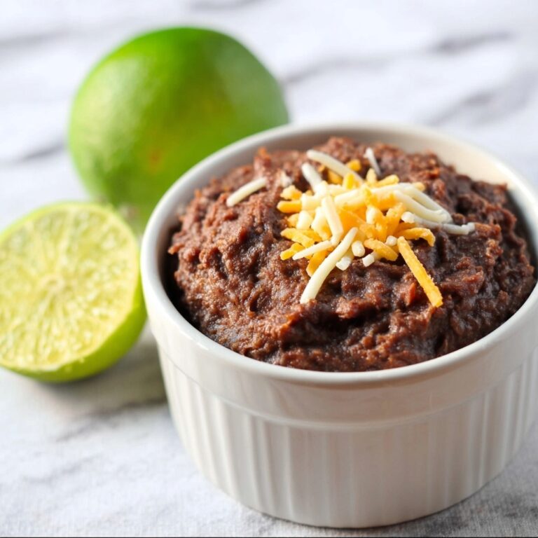 Slow Cooker Refried Beans Recipe