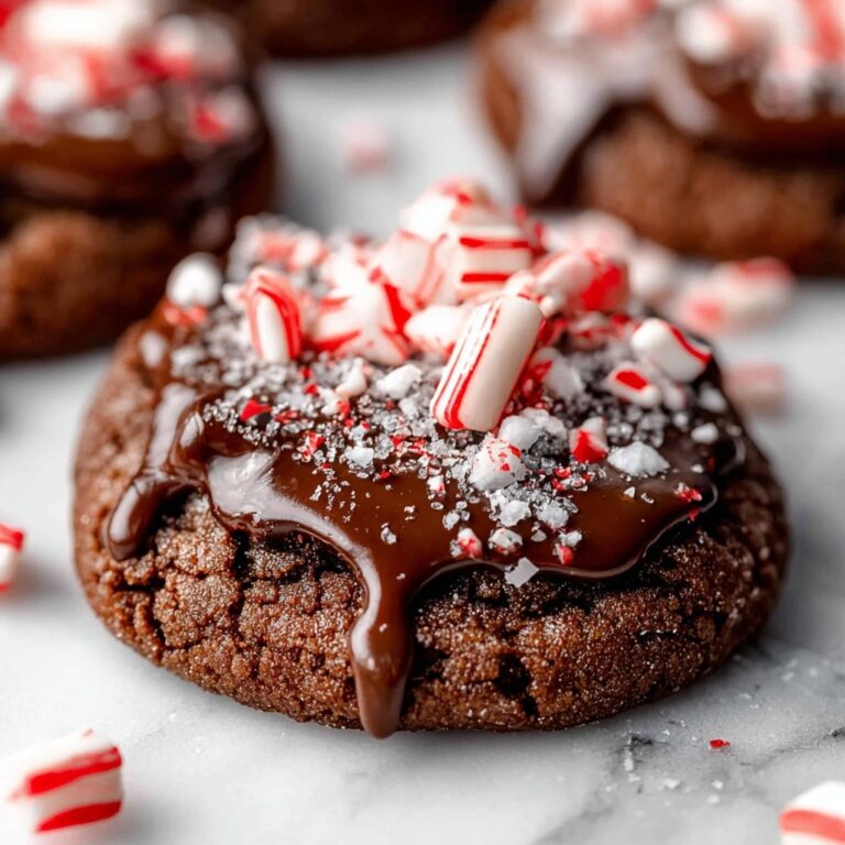 Dipped Chocolate Peppermint Cookies Recipe