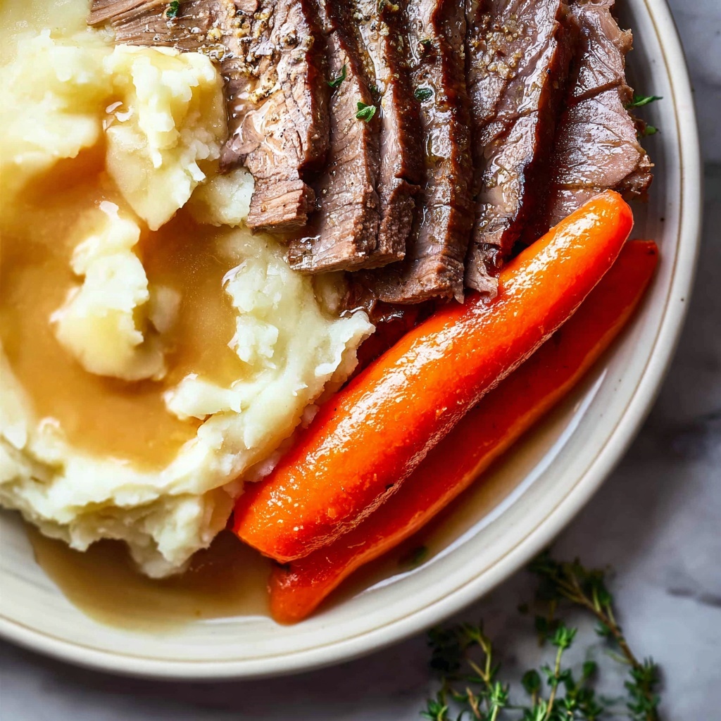 Pot Roast Slow Cooker Recipe - Recipe Image