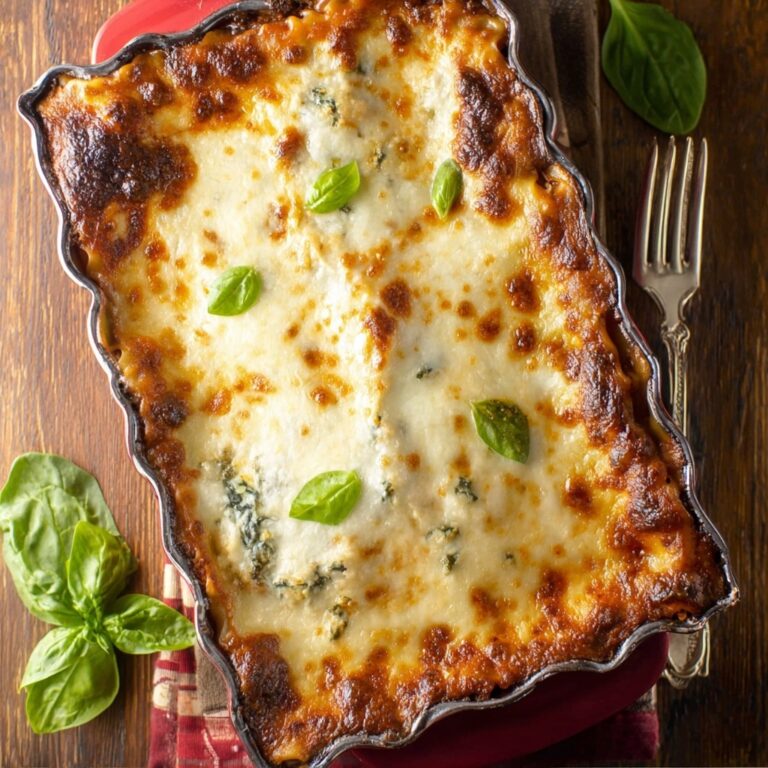 White Chicken and Pesto Lasagna Recipe