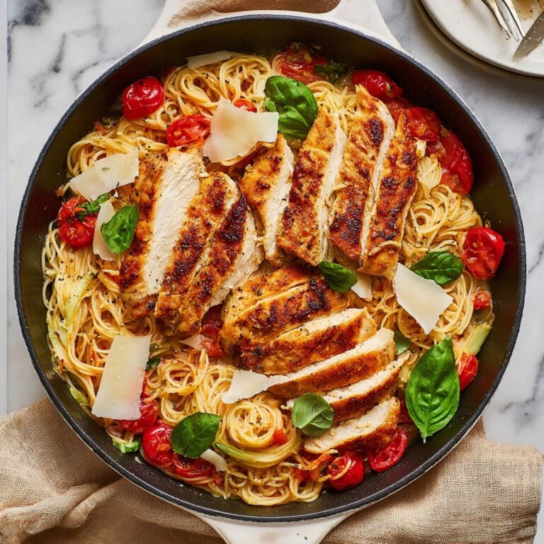 Bruschetta Chicken Pasta Recipe