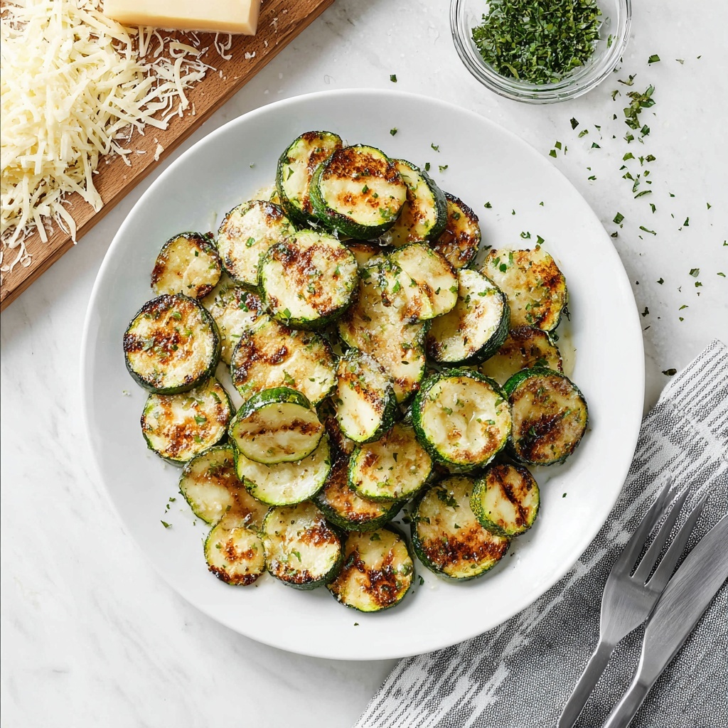 Roasted Zucchini with Parmesan and Italian Seasoning Recipe - Recipe Image