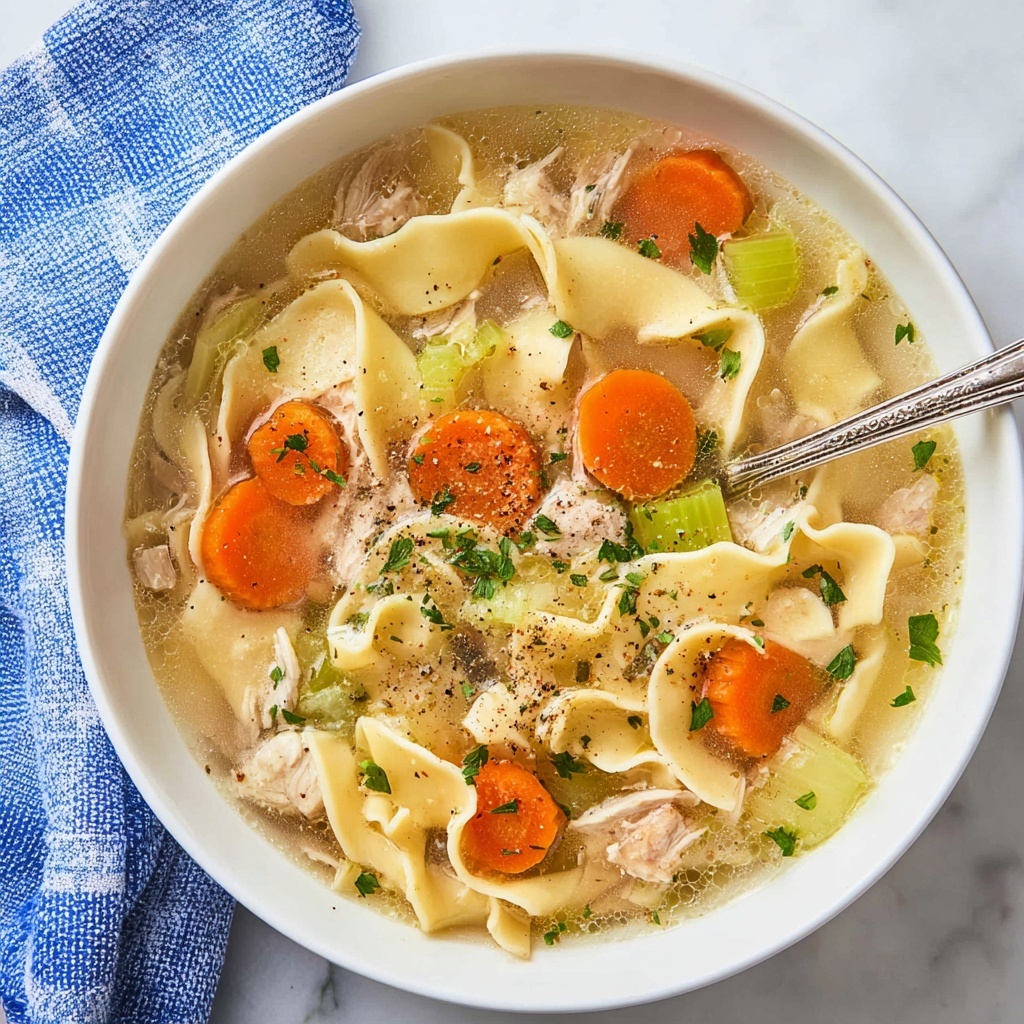 Crockpot Chicken Noodle Soup Recipe - Recipe Image