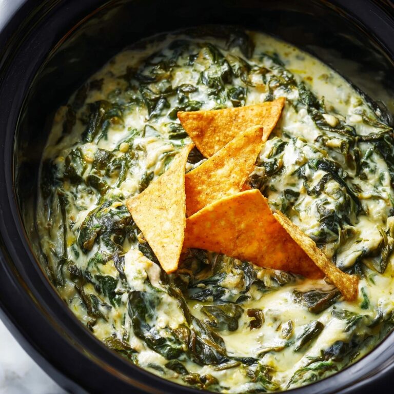 Crockpot Spinach Artichoke Dip Recipe