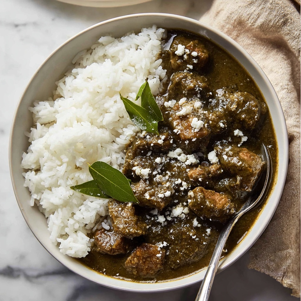 Chile Verde (Green Chili) with Pork and Roasted Tomatillos Recipe - Recipe Image