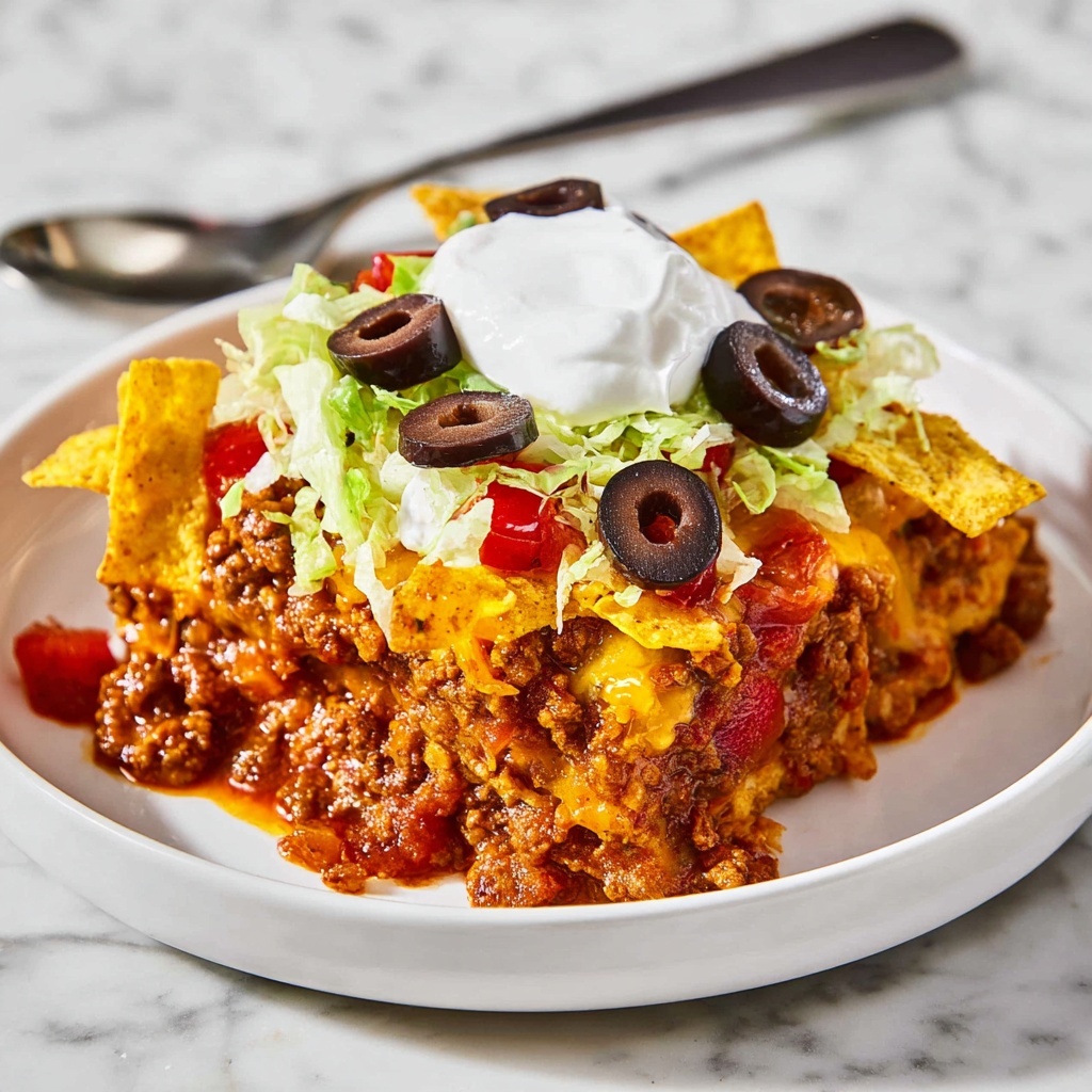 Easy Taco Casserole Recipe - Recipe Image
