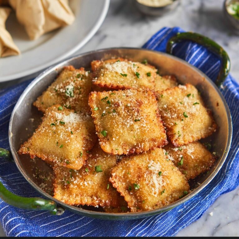 Toasted Ravioli (Fried Ravioli Recipe) Recipe