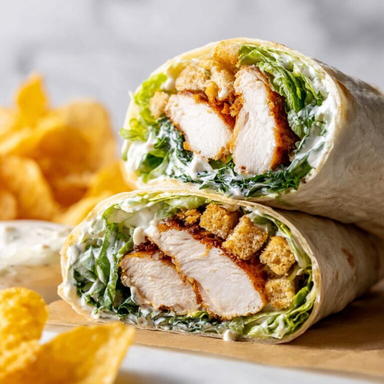 Chicken Caesar Wraps Recipe