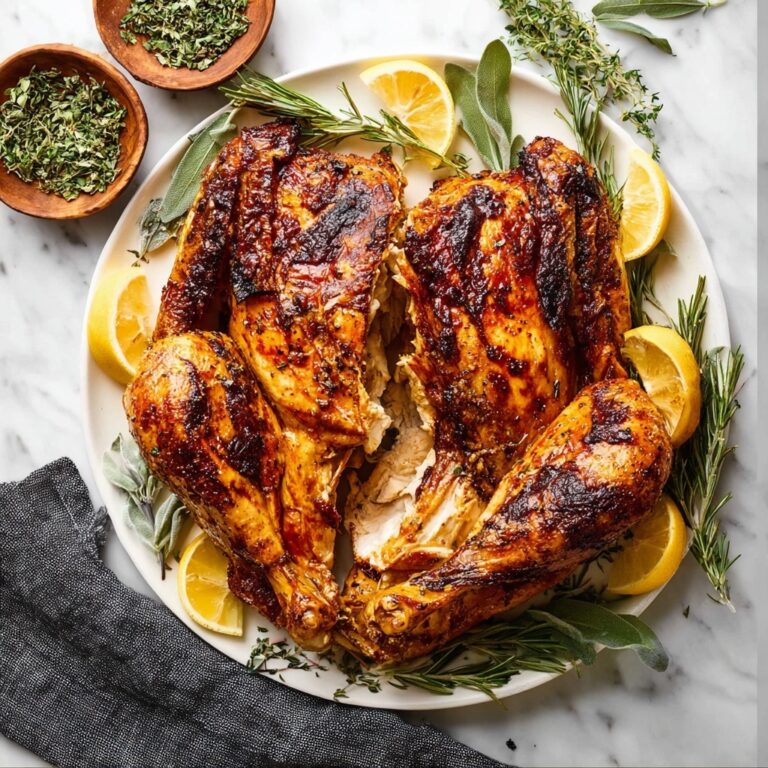 Spatchcock Herb-Infused Turkey Recipe