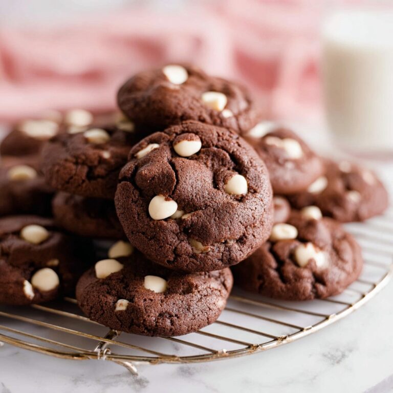 Chocolate Cake Mix Cookies with White Chocolate Chips Recipe