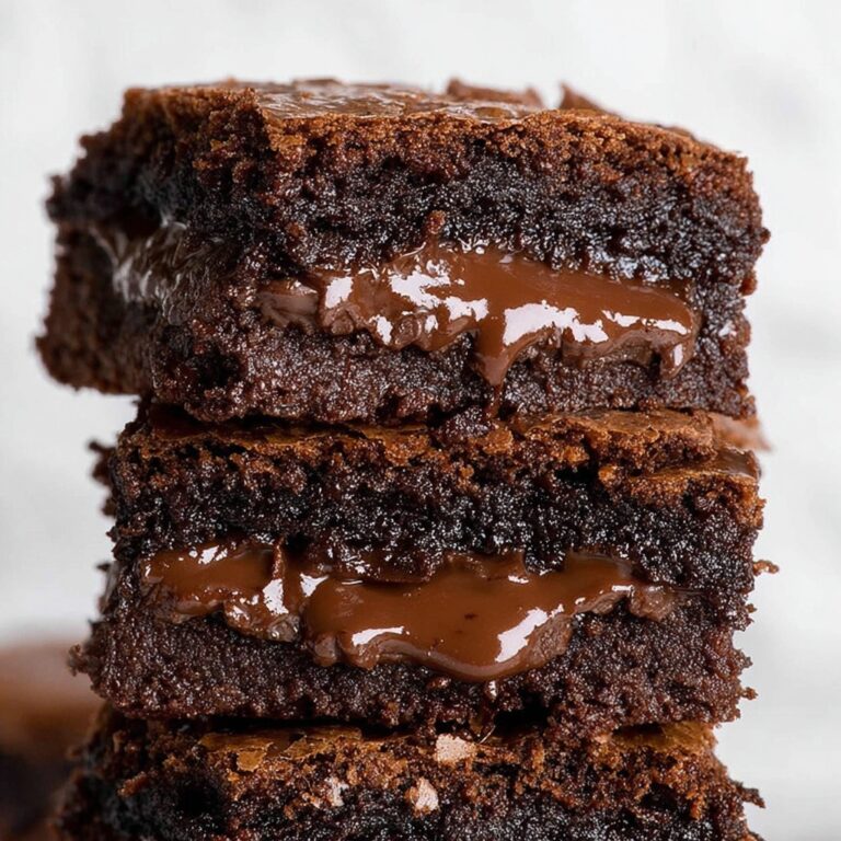 Outrageous Nutella Brownies Recipe
