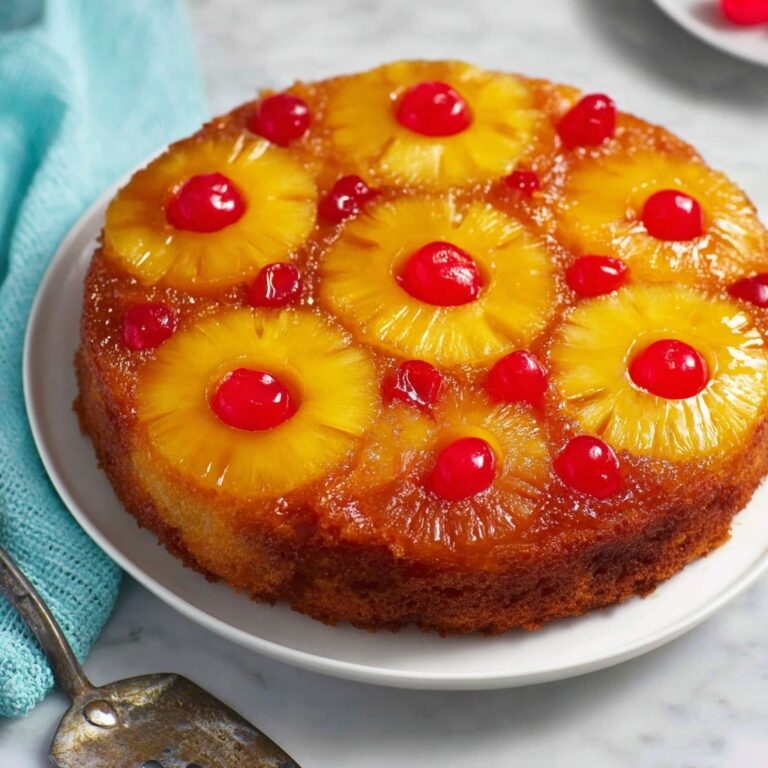 Pineapple Upside Down Cake Recipe
