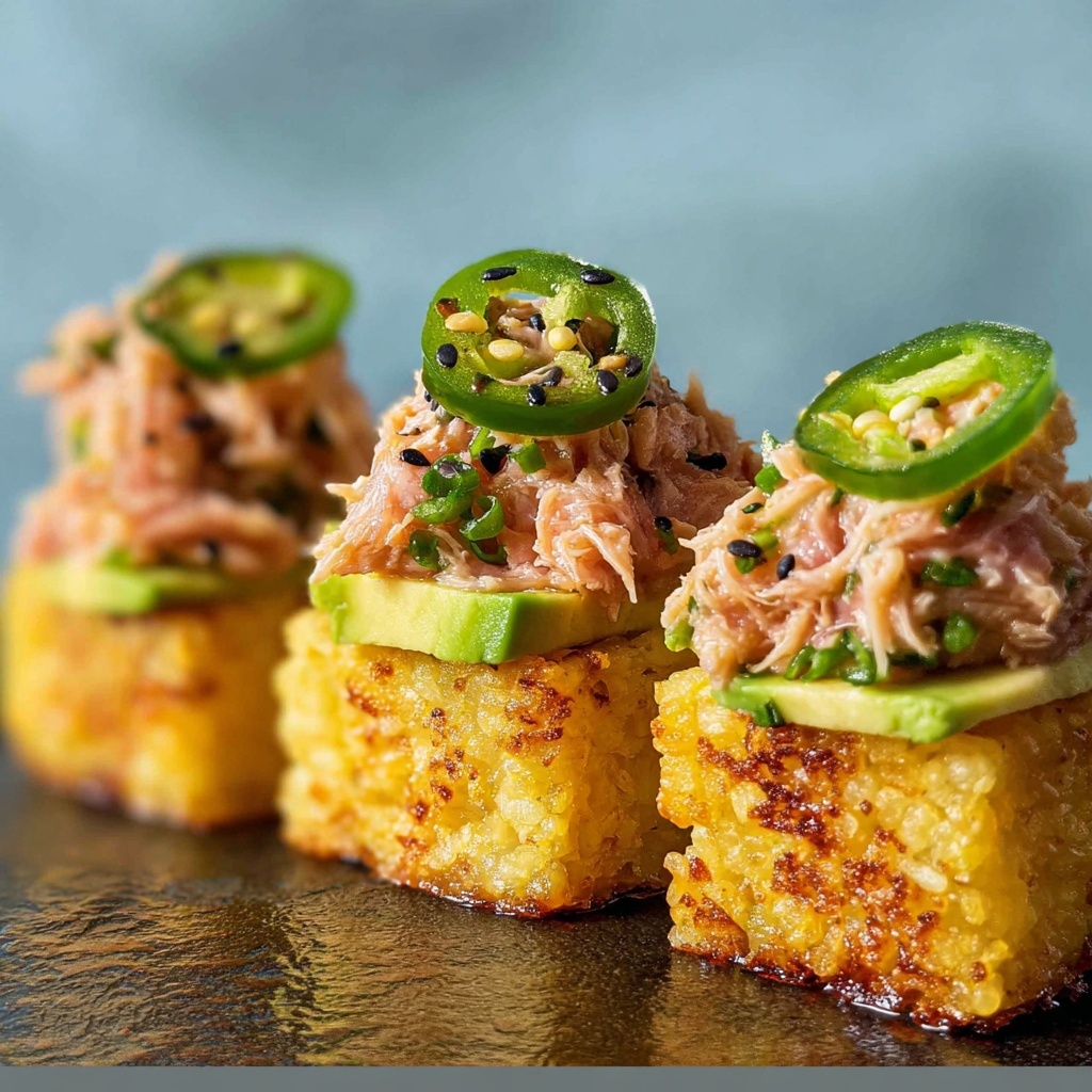 Crispy Rice with Spicy Tuna (Nobu Copycat) Recipe - Recipe Image