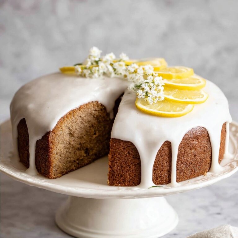 Glazed Lemon Cake Recipe