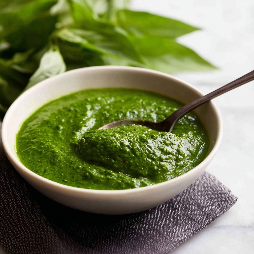 Bright Green Salsa Verde with Herbs and Anchovies Recipe - Recipe Image