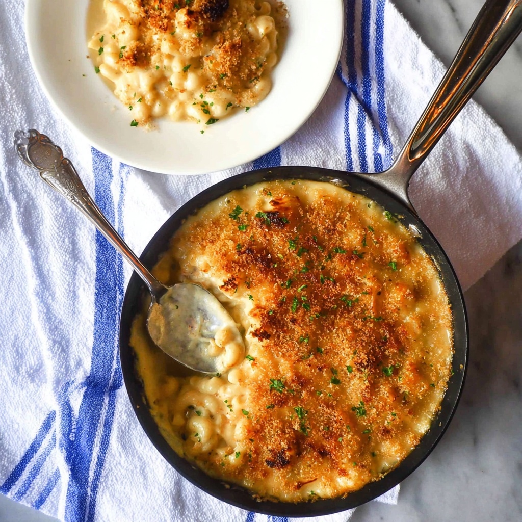Baked One Pot Mac and Cheese Recipe - Recipe Image