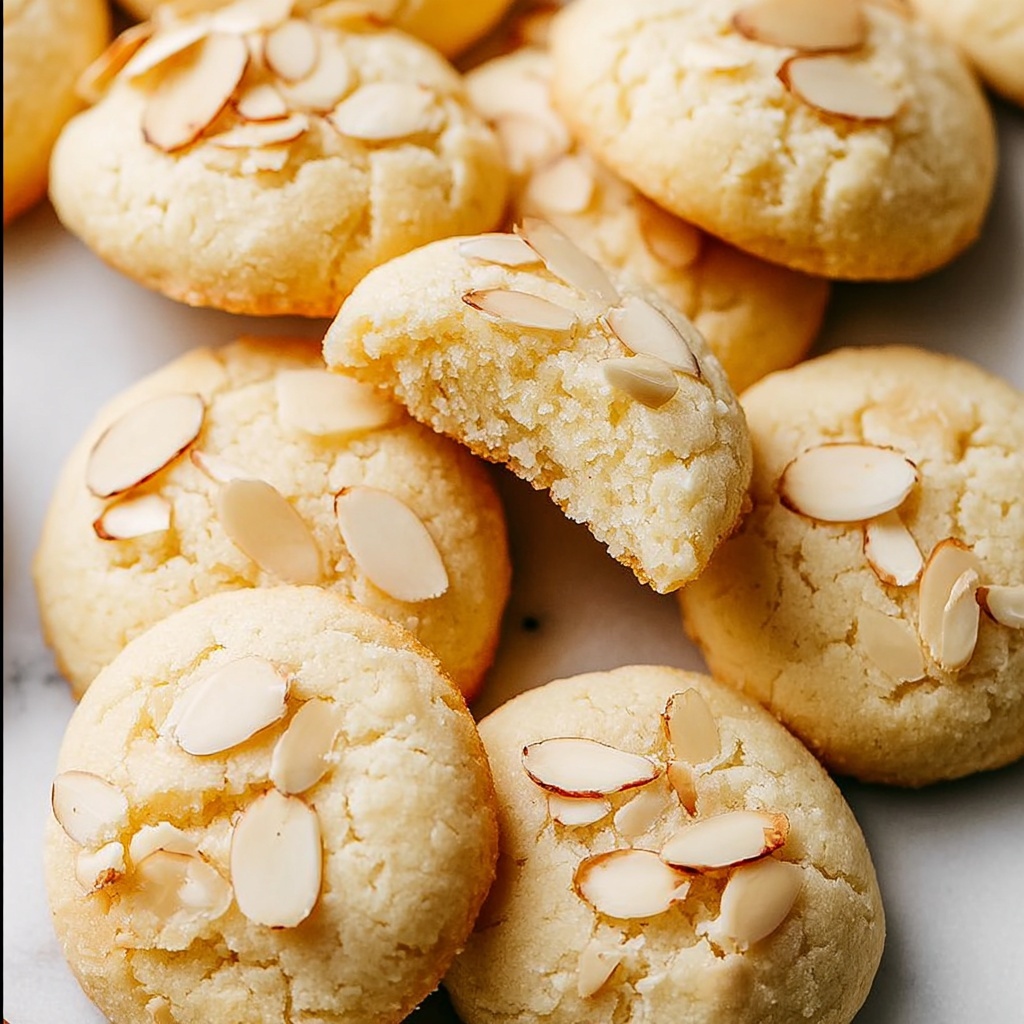 Greek Cretan Almond Biscuits Recipe - Recipe Image