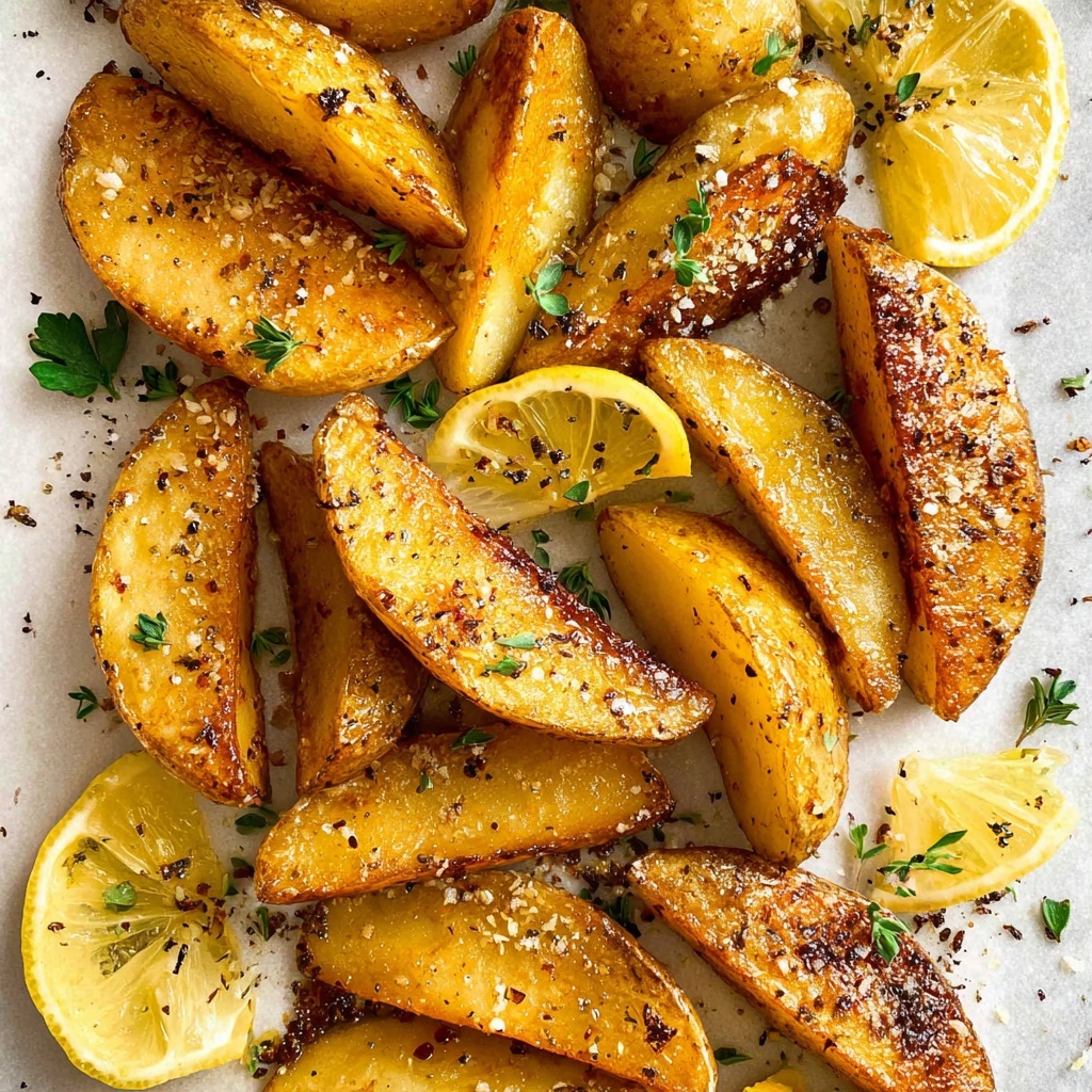 Greek Lemon Potatoes Recipe - Recipe Image