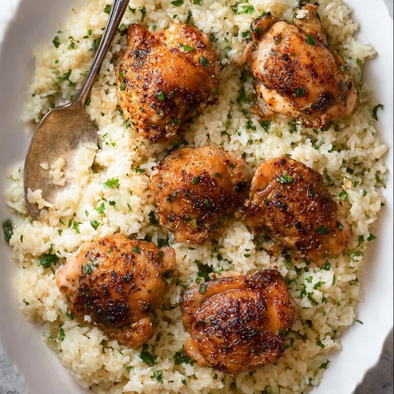 Oven Baked Chicken and Rice Recipe