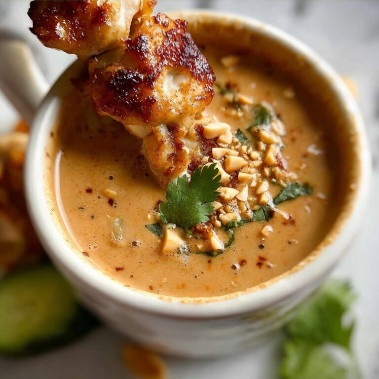 Thai Chicken Satay with Peanut Sauce Recipe