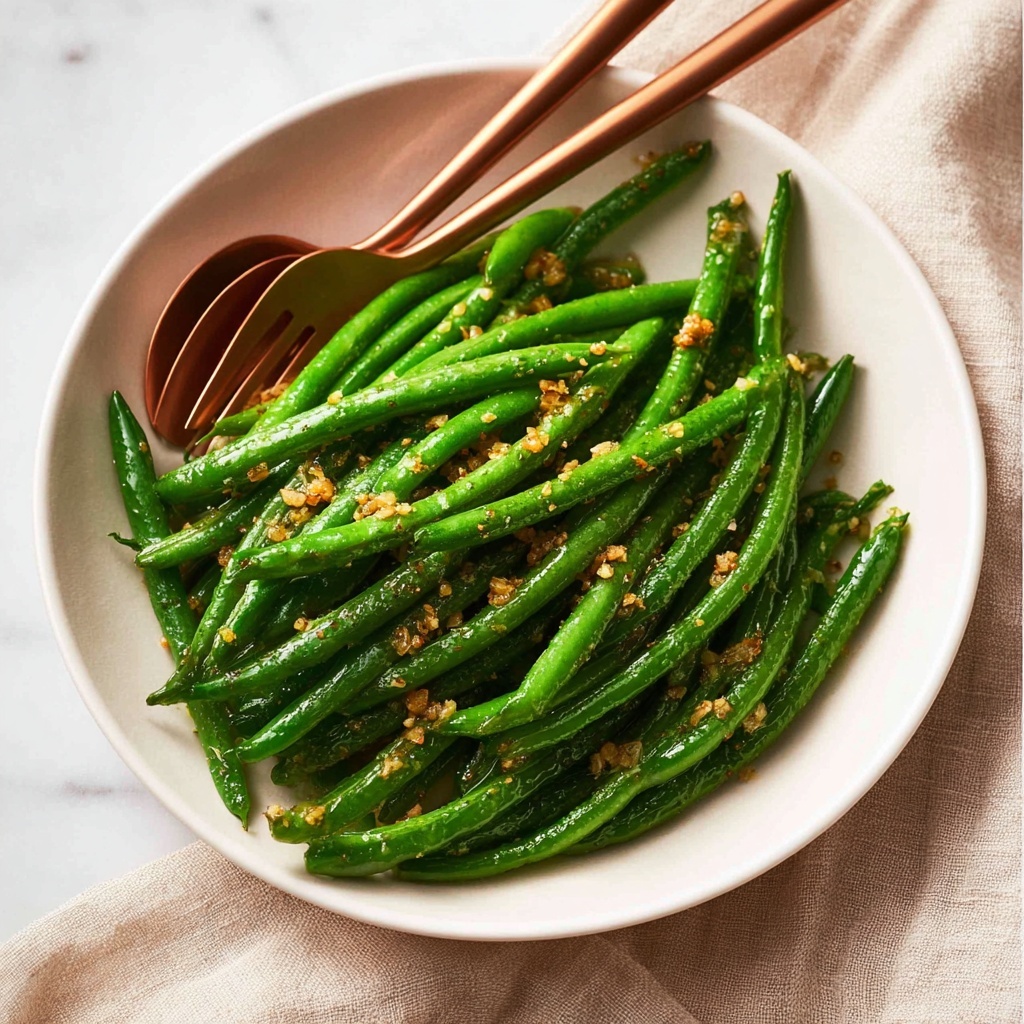 Sautéed Green Beans with Garlic Recipe - Recipe Image