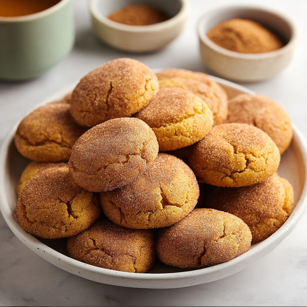 Pumpkin Snickerdoodle Cookies Recipe - Recipe Image