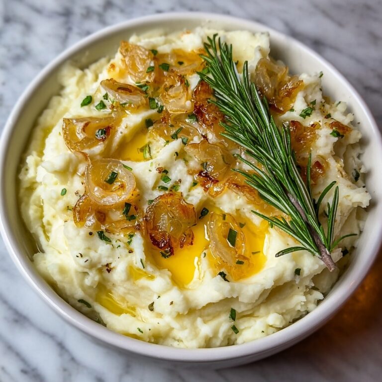 Rosemary Garlic Mashed Potatoes Recipe