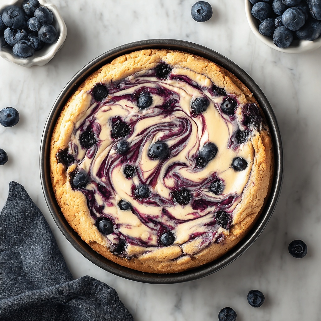 Blueberry Cheesecake Swirl Cookies Recipe - Recipe Image