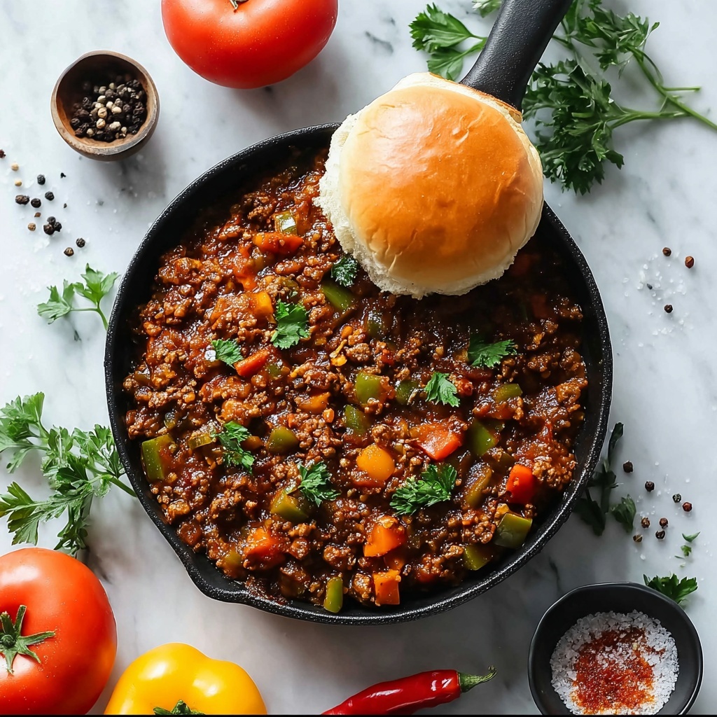 Steakhouse Burger Sloppy Joes Recipe - Recipe Image