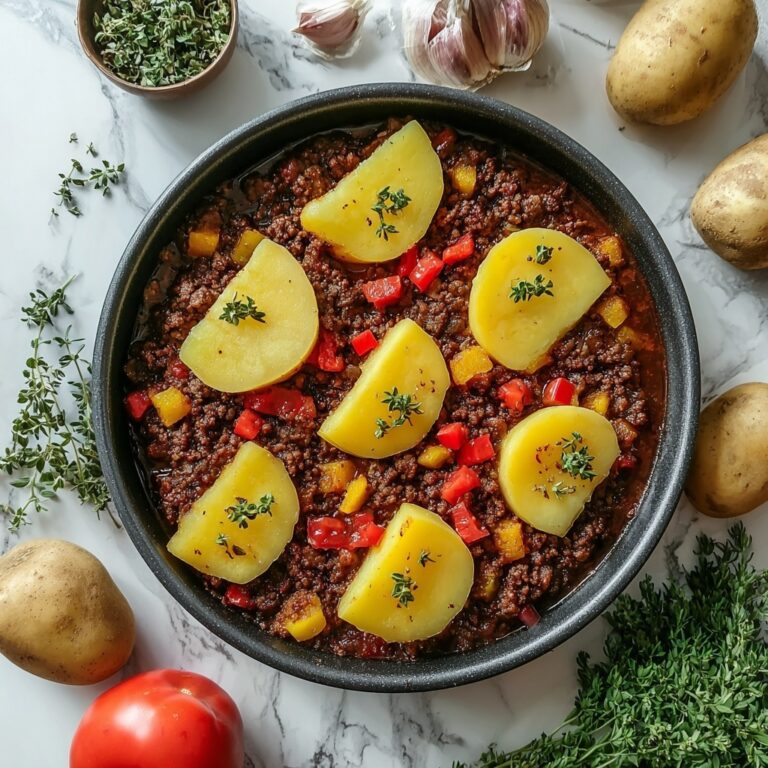 Ground Beef and Potatoes Casserole Recipe