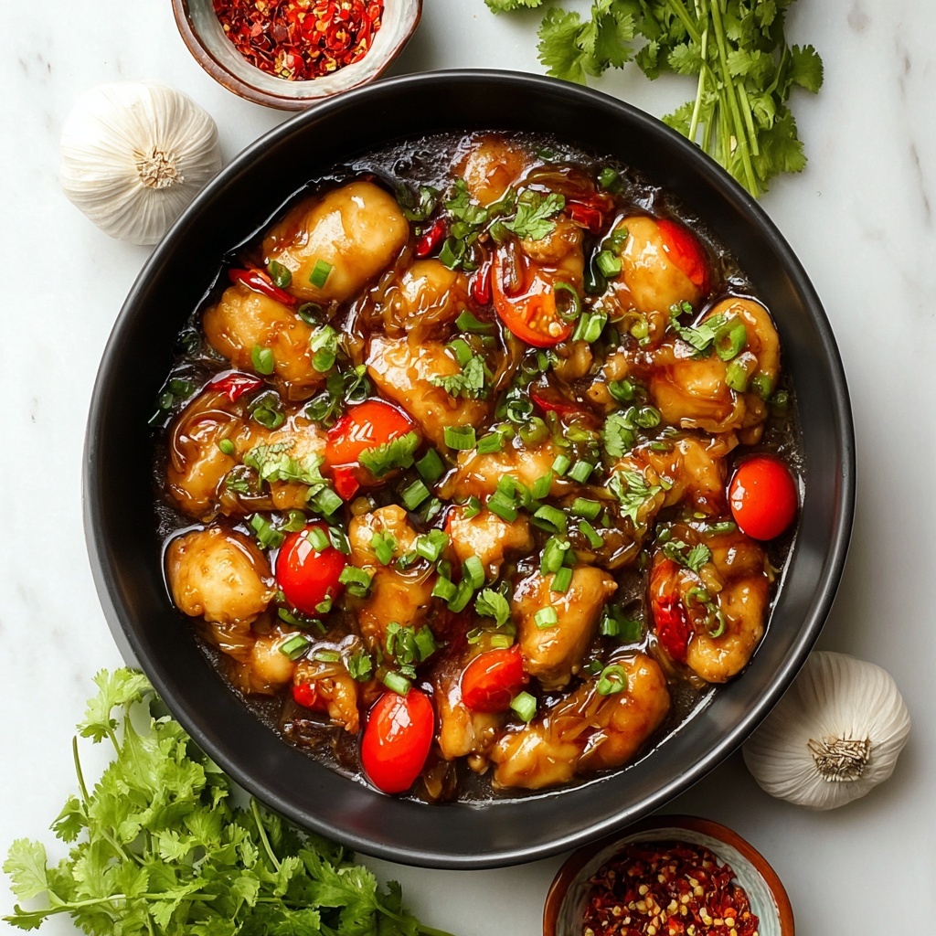 Chicken with Garlic Sauce Chinese Recipe - Recipe Image