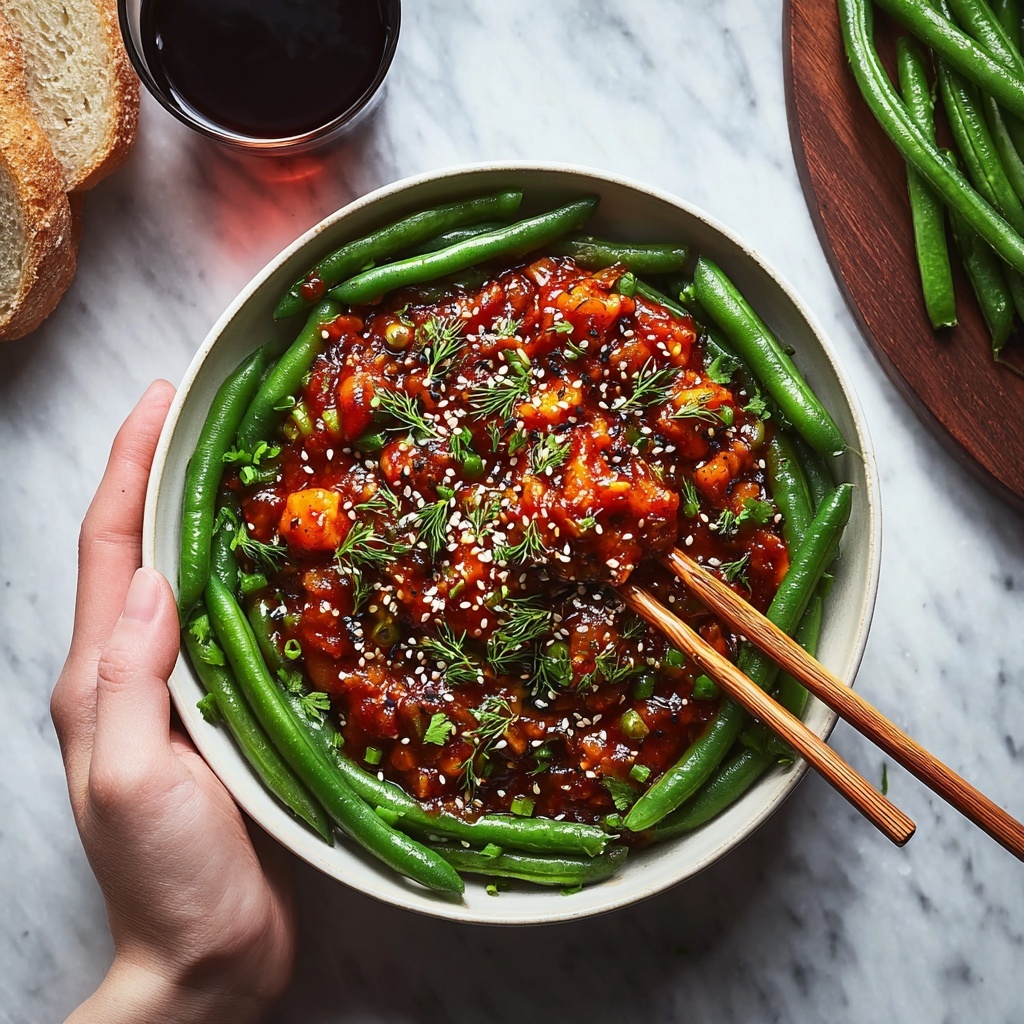 Gochujang Green Beans Recipe - Recipe Image
