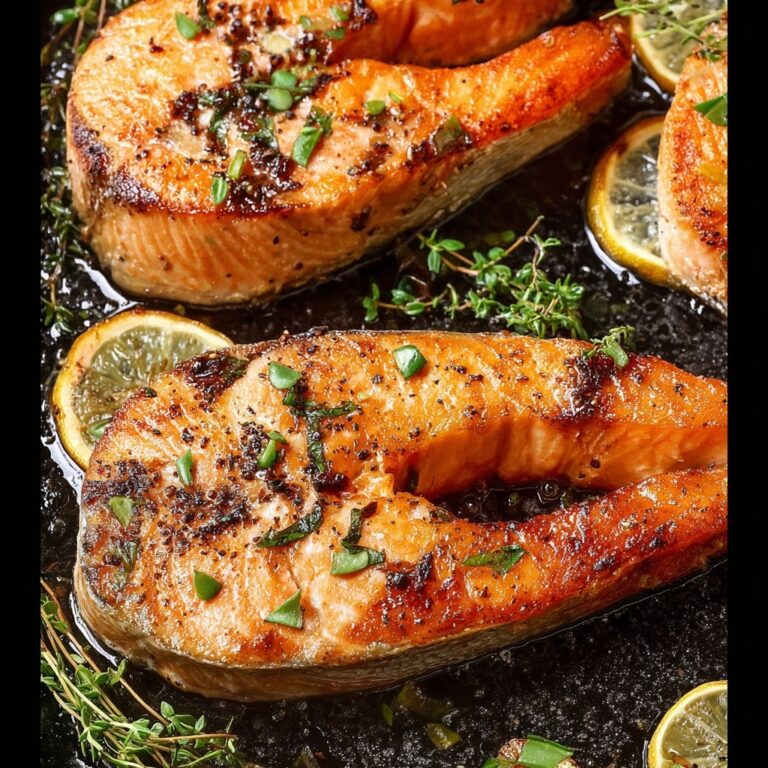 How to Cook Salmon Steaks Recipe